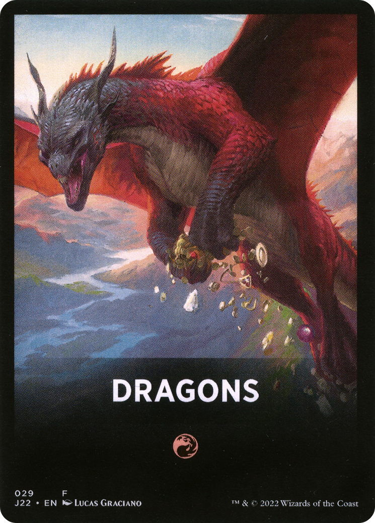 Dragons Theme Card [Jumpstart 2022 Front Cards] | The Time Vault CA