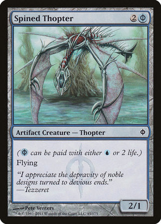 Spined Thopter [New Phyrexia] | The Time Vault CA