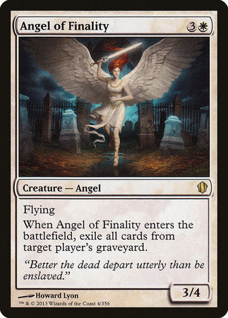 Angel of Finality [Commander 2013] | The Time Vault CA
