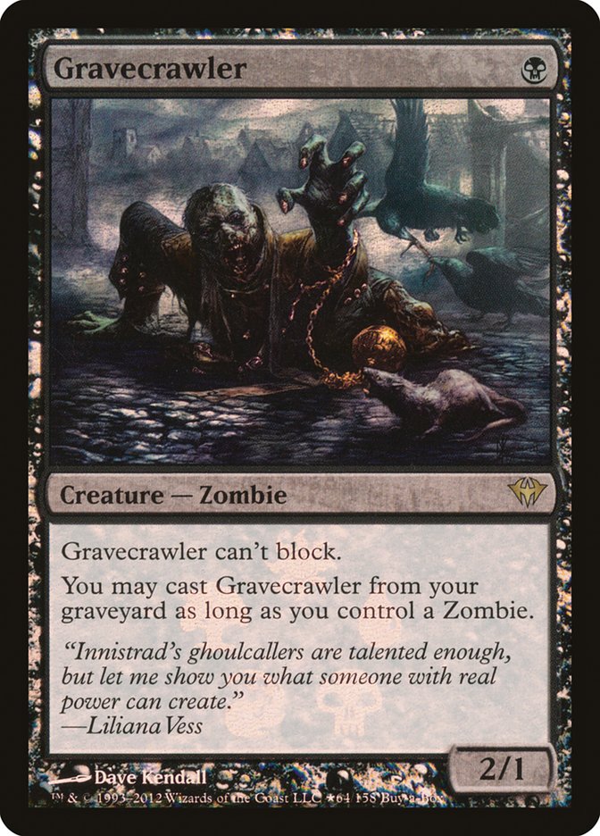 Gravecrawler (Buy-A-Box) [Dark Ascension Promos] | The Time Vault CA