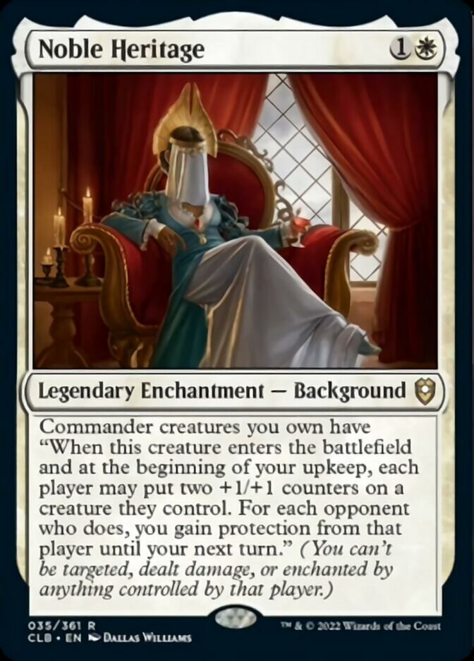 Noble Heritage [Commander Legends: Battle for Baldur's Gate] | The Time Vault CA