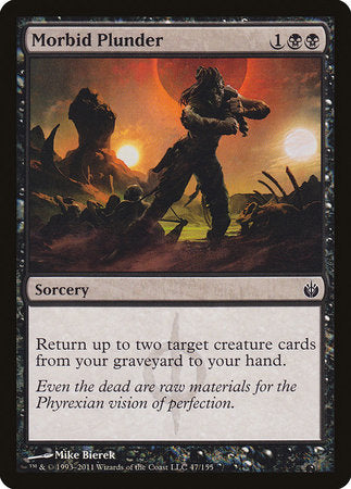 Morbid Plunder [Mirrodin Besieged] | The Time Vault CA