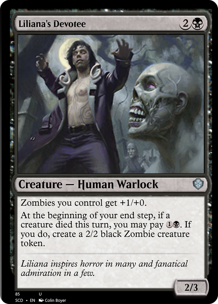 Liliana's Devotee [Starter Commander Decks] | The Time Vault CA