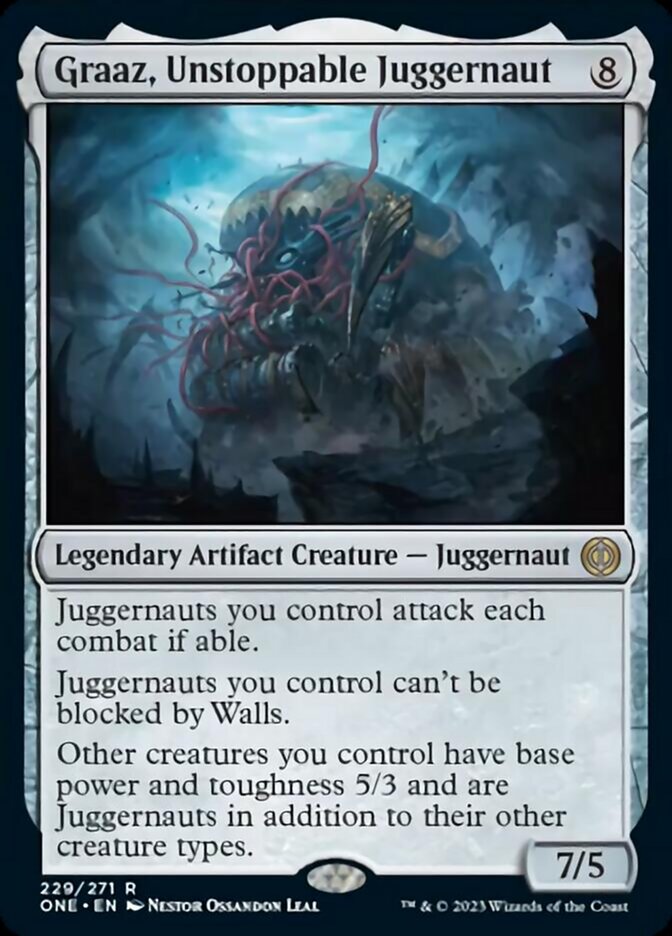 Graaz, Unstoppable Juggernaut [Phyrexia: All Will Be One] | The Time Vault CA