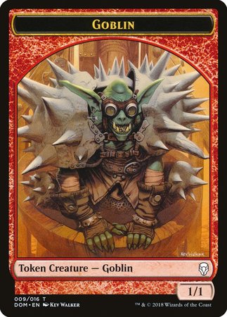 Goblin Token [Dominaria Tokens] | The Time Vault CA