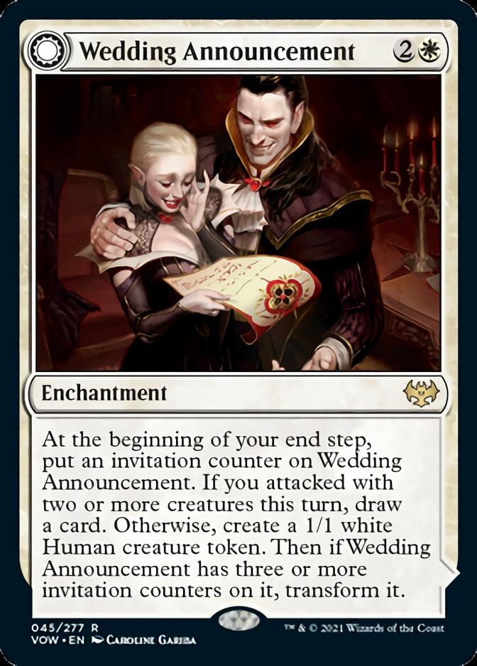 Wedding Announcement // Wedding Festivity [Innistrad: Crimson Vow] | The Time Vault CA