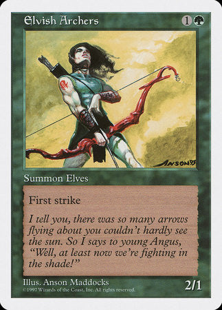 Elvish Archers [Fifth Edition] | The Time Vault CA