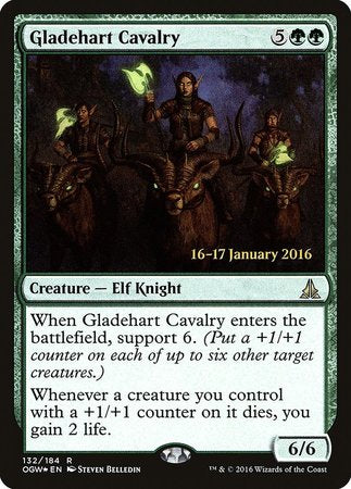 Gladehart Cavalry [Oath of the Gatewatch Promos] | The Time Vault CA