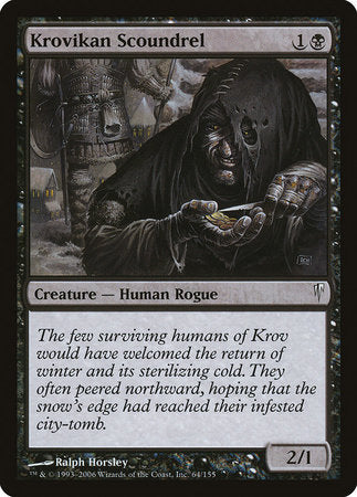 Krovikan Scoundrel [Coldsnap] | The Time Vault CA