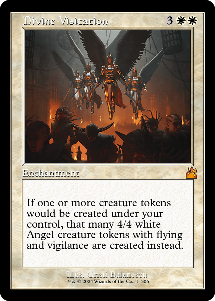 Divine Visitation (Retro Frame) [Ravnica Remastered] | The Time Vault CA