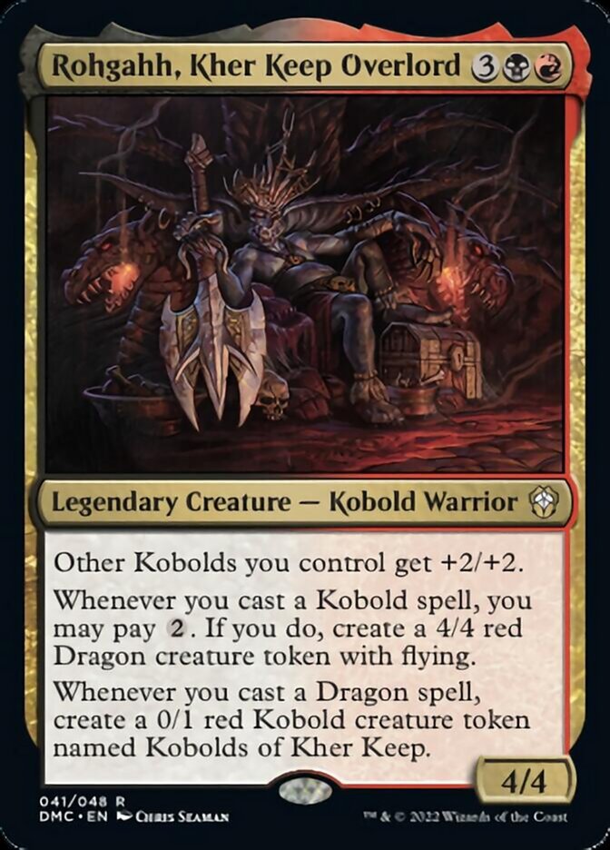 Rohgahh, Kher Keep Overlord [Dominaria United Commander] | The Time Vault CA