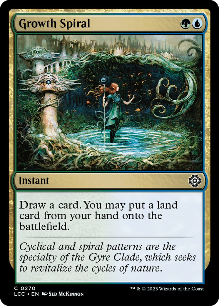 Growth Spiral [The Lost Caverns of Ixalan Commander] | The Time Vault CA