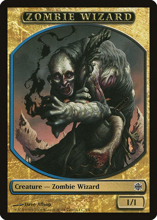Zombie Wizard Token [Alara Reborn Tokens] | The Time Vault CA