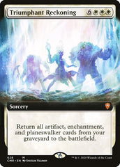 Triumphant Reckoning (Extended Art) [Commander Legends] | The Time Vault CA