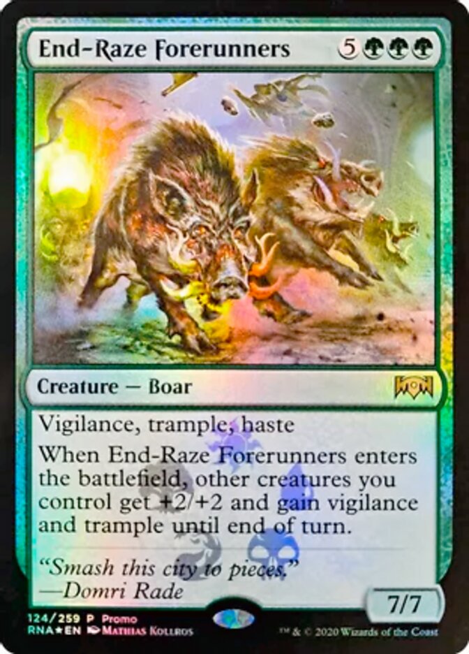 End-Raze Forerunners [Release Events] | The Time Vault CA