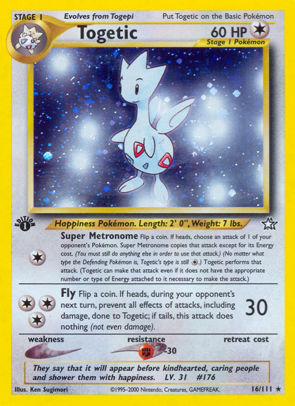 Togetic (16/111) [Neo Genesis 1st Edition] | The Time Vault CA