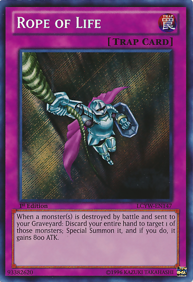 Rope of Life [LCYW-EN147] Secret Rare | The Time Vault CA