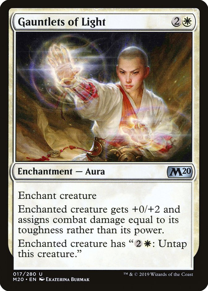 Gauntlets of Light [Core Set 2020] | The Time Vault CA