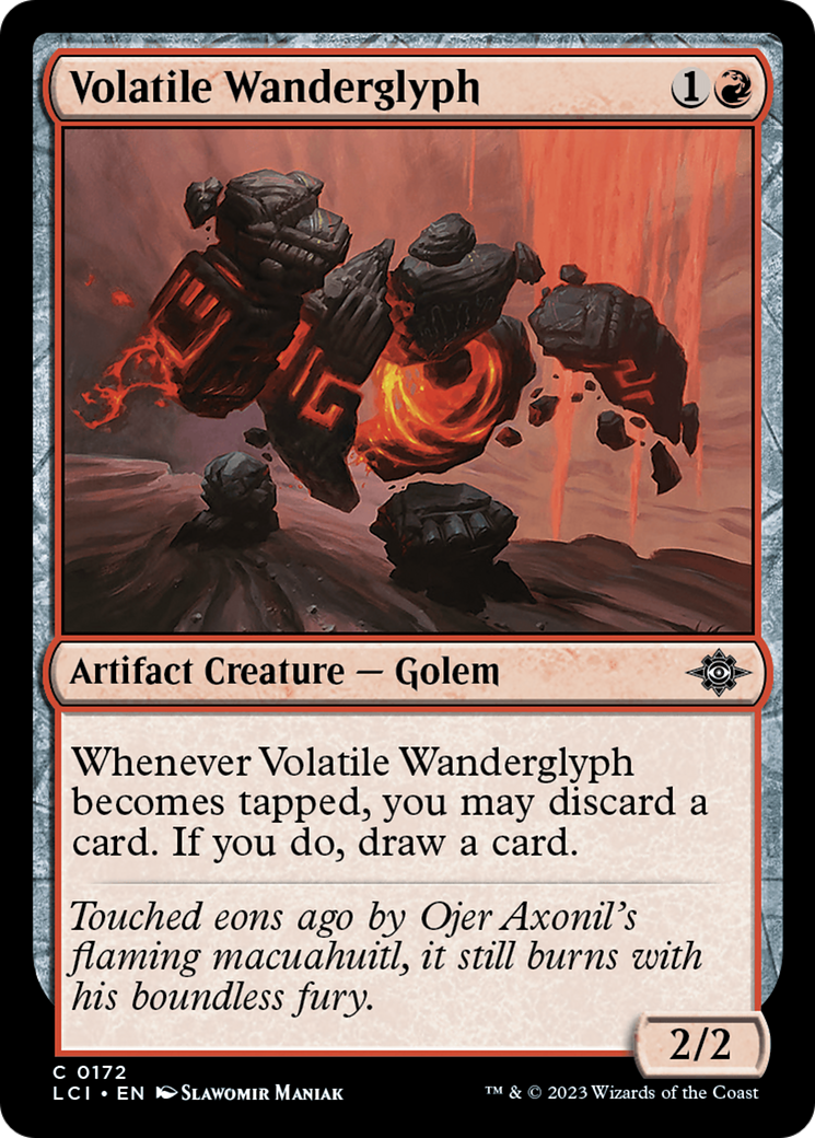 Volatile Wanderglyph [The Lost Caverns of Ixalan] | The Time Vault CA