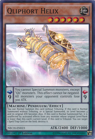 Qliphort Helix [NECH-EN023] Super Rare | The Time Vault CA