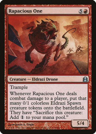 Rapacious One [Commander 2011] | The Time Vault CA