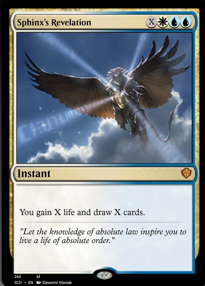 Sphinx's Revelation [Starter Commander Decks] | The Time Vault CA