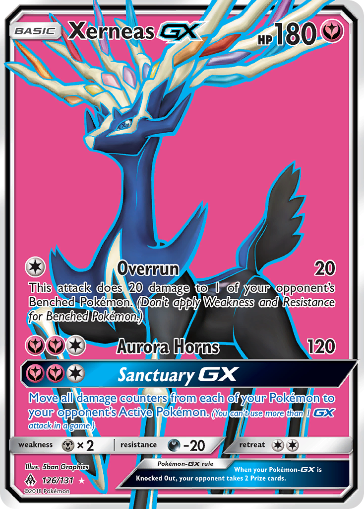 Xerneas GX (126/131) [Sun & Moon: Forbidden Light] | The Time Vault CA