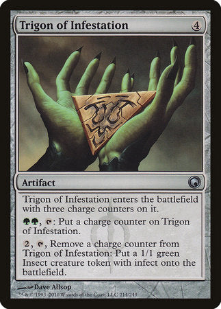 Trigon of Infestation [Scars of Mirrodin] | The Time Vault CA