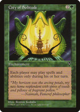 City of Solitude [Visions] | The Time Vault CA