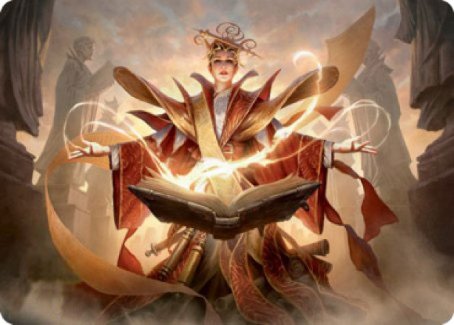 Augusta, Dean of Order Art Card [Strixhaven: School of Mages Art Series] | The Time Vault CA