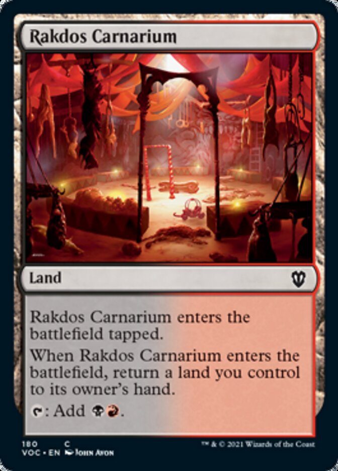 Rakdos Carnarium [Innistrad: Crimson Vow Commander] | The Time Vault CA