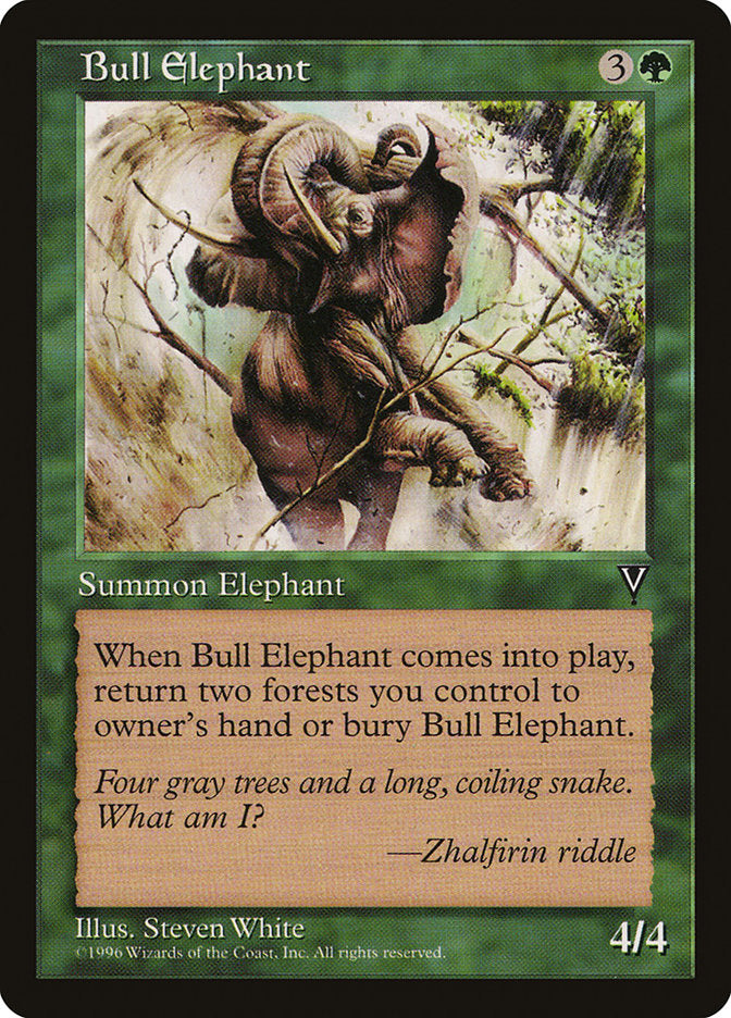 Bull Elephant [Visions] | The Time Vault CA