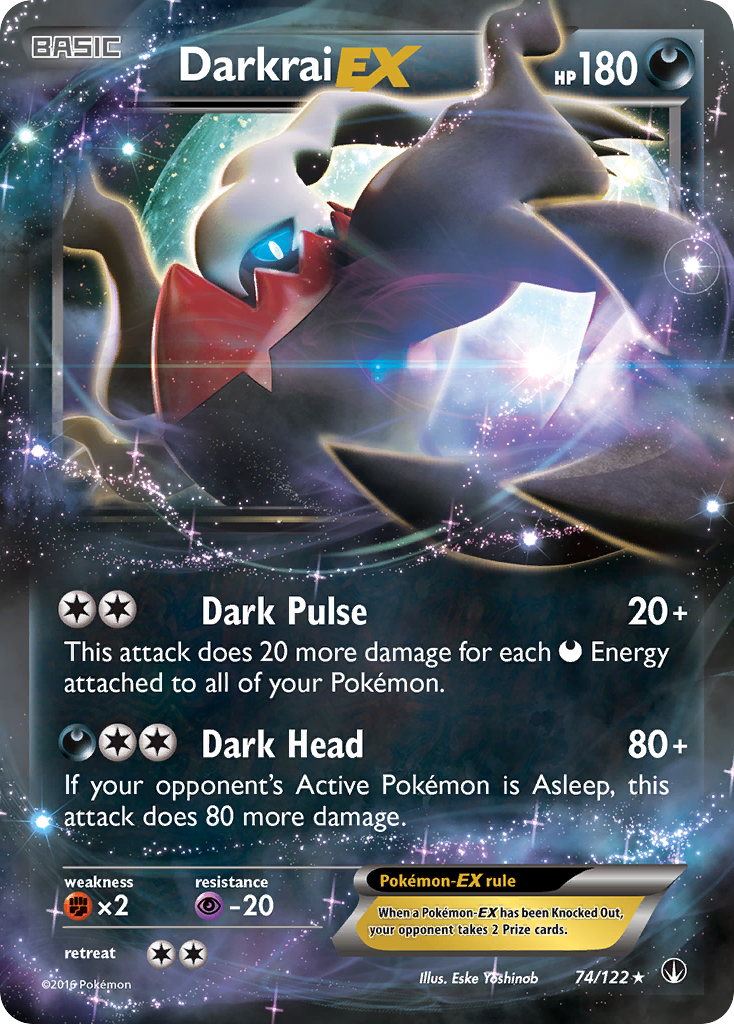 Darkrai EX (74/122) [XY: BREAKpoint] | The Time Vault CA