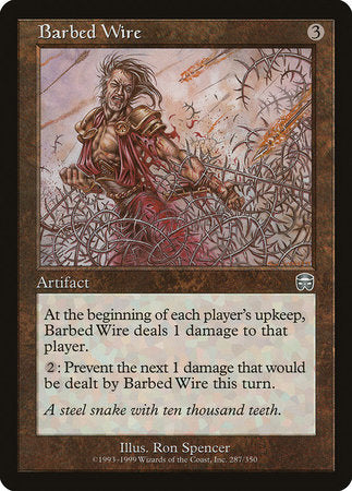 Barbed Wire [Mercadian Masques] | The Time Vault CA