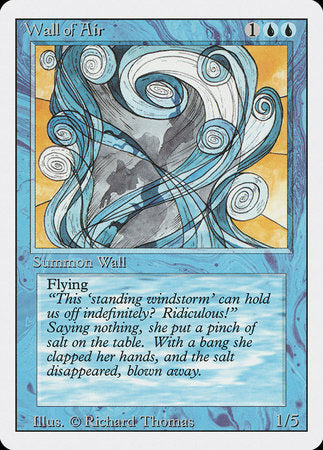 Wall of Air [Revised Edition] | The Time Vault CA