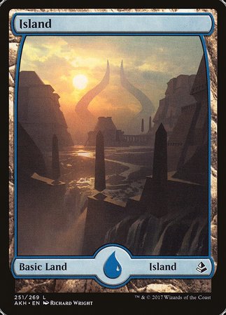 Island (251) - Full Art [Amonkhet] | The Time Vault CA