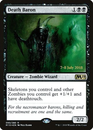 Death Baron [Core Set 2019 Promos] | The Time Vault CA