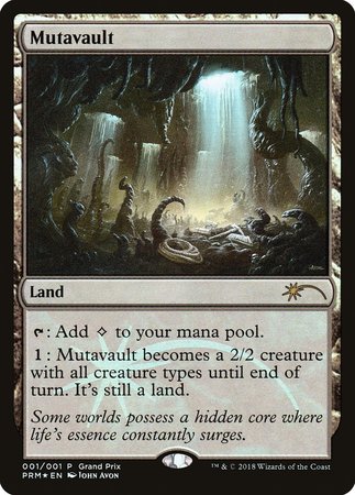 Mutavault [Grand Prix Promos] | The Time Vault CA