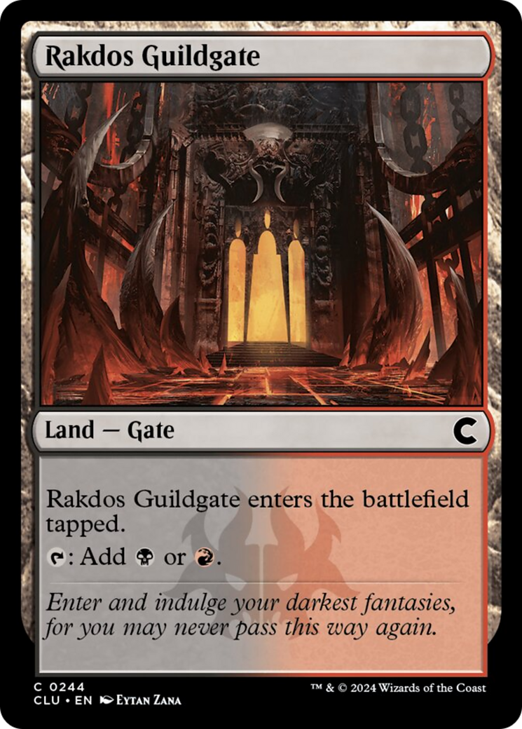 Rakdos Guildgate [Ravnica: Clue Edition] | The Time Vault CA