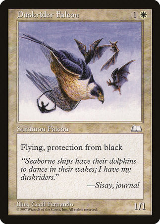 Duskrider Falcon [Weatherlight] | The Time Vault CA