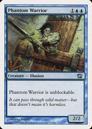 Phantom Warrior [Eighth Edition] | The Time Vault CA