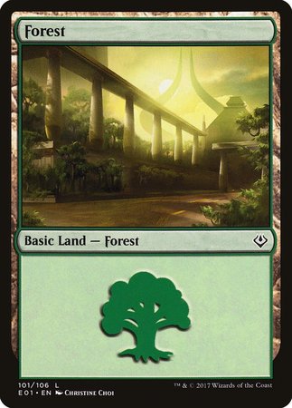 Forest (101) [Archenemy: Nicol Bolas] | The Time Vault CA