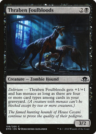 Thraben Foulbloods [Eldritch Moon] | The Time Vault CA