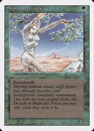 Shanodin Dryads [Revised Edition] | The Time Vault CA