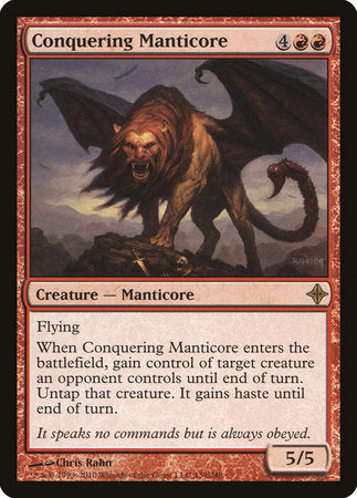 Conquering Manticore [Rise of the Eldrazi] | The Time Vault CA