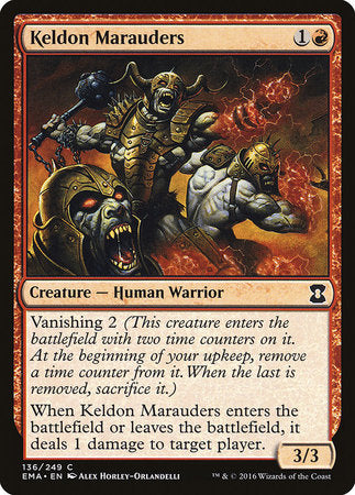 Keldon Marauders [Eternal Masters] | The Time Vault CA