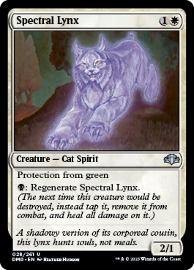 Spectral Lynx [Dominaria Remastered] | The Time Vault CA