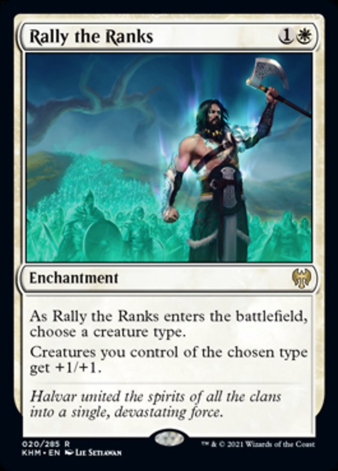 Rally the Ranks [Kaldheim] | The Time Vault CA