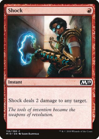 Shock [Core Set 2019] | The Time Vault CA