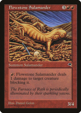 Flowstone Salamander [Tempest] | The Time Vault CA